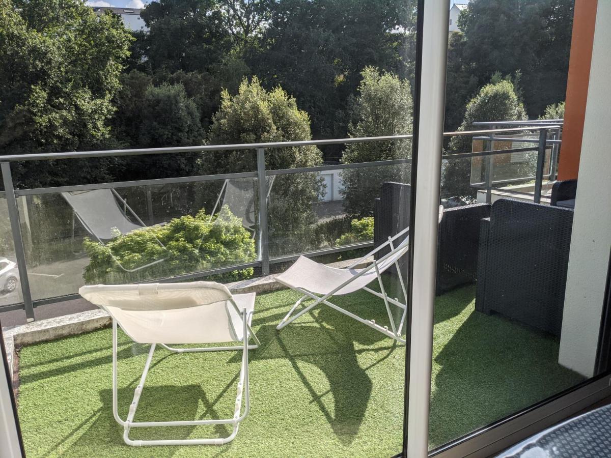 Appartement Saint Goustan : Vue Sur La Riviere Auray Luaran gambar