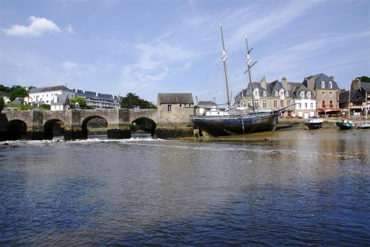 Appartement Saint Goustan : Vue Sur La Riviere Auray Luaran gambar