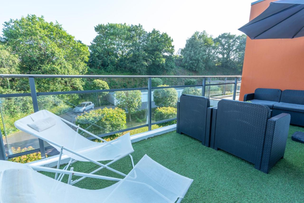 Appartement Saint Goustan : Vue Sur La Riviere Auray Luaran gambar