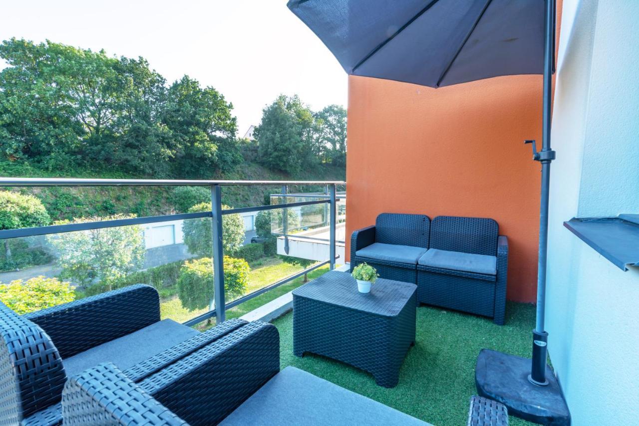 Appartement Saint Goustan : Vue Sur La Riviere Auray Luaran gambar